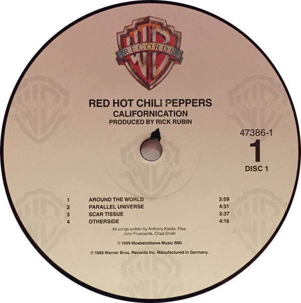 Red Hot Chili Peppers : Californication (2xLP, Album, Ltd, RE, 180)