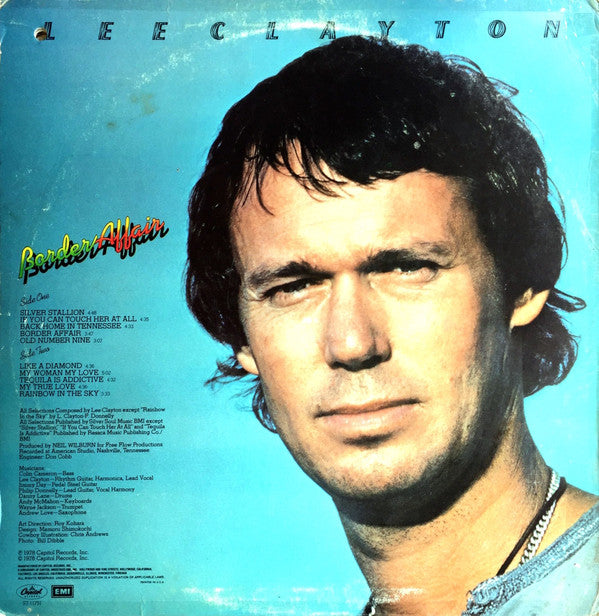 Lee Clayton : Border Affair (LP, Album)