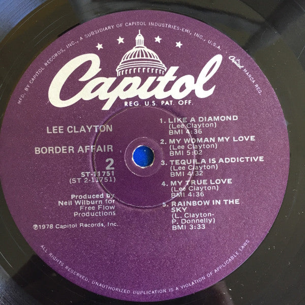Lee Clayton : Border Affair (LP, Album)