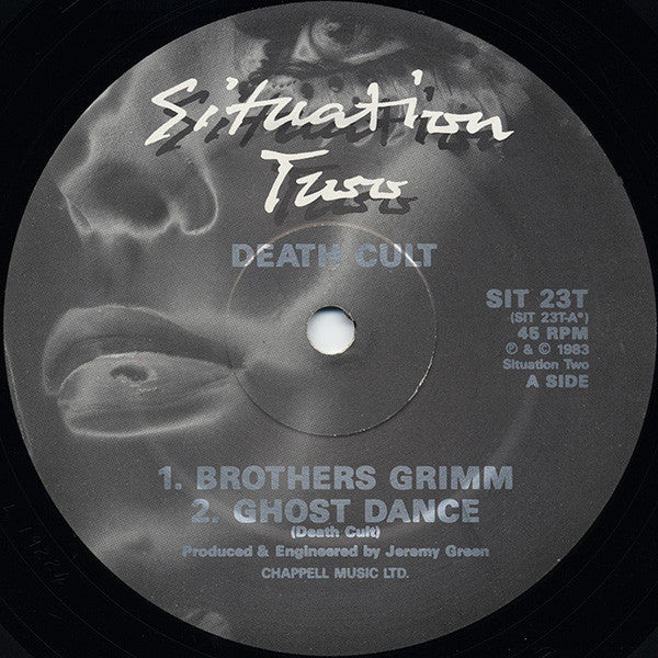 Death Cult : Death Cult (12", EP, RP, Uto)