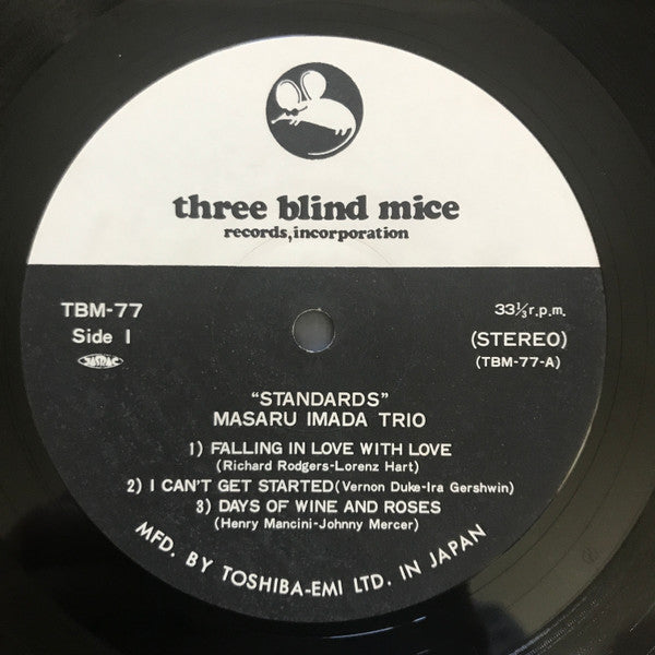 Masaru Imada Trio : Standards (LP, Album)