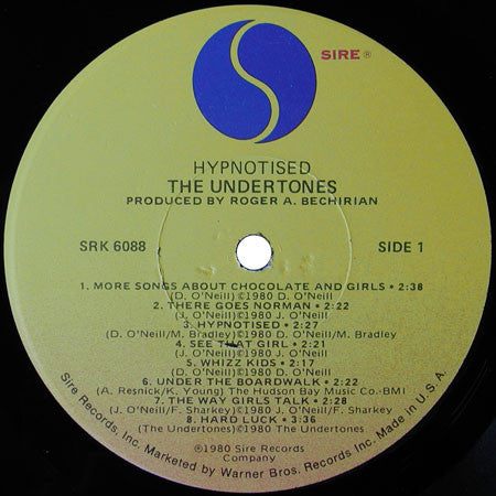 The Undertones : Hypnotised (LP, Album, Los)