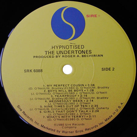 The Undertones : Hypnotised (LP, Album, Los)