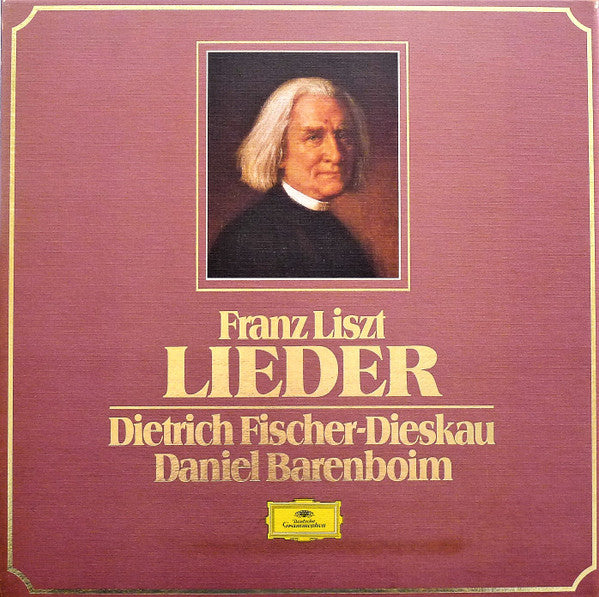 Franz Liszt - Dietrich Fischer-Dieskau, Daniel Barenboim : Lieder (4xLP + Box)