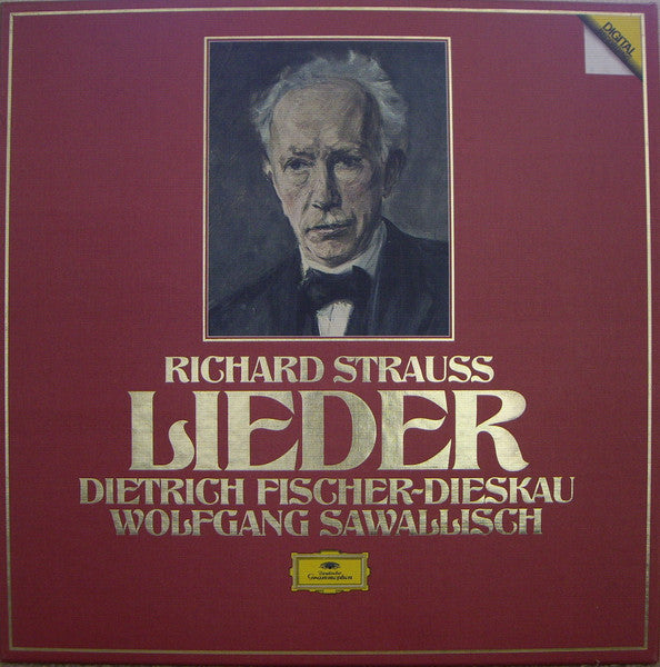 Richard Strauss, Dietrich Fischer-Dieskau, Wolfgang Sawallisch : Lieder (3xLP, Album, Dig + Box)