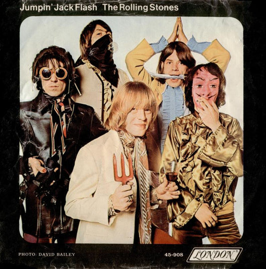 The Rolling Stones : Jumpin' Jack Flash (7", Single, Styrene, Mon)