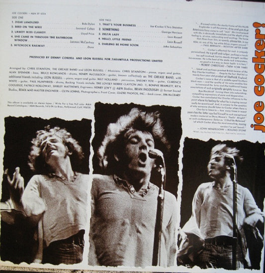 Joe Cocker - Joe Cocker! vinyl record, LP (Near Mint (NM or M-)) | Lulo Records