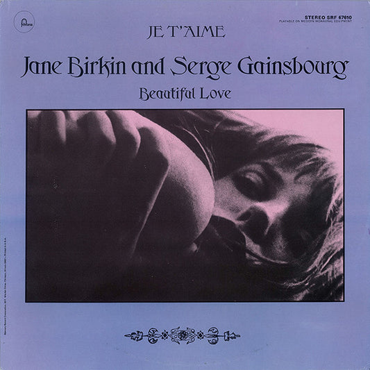 Jane Birkin And Serge Gainsbourg : Je T'Aime - Beautiful Love (LP, Album, RE)