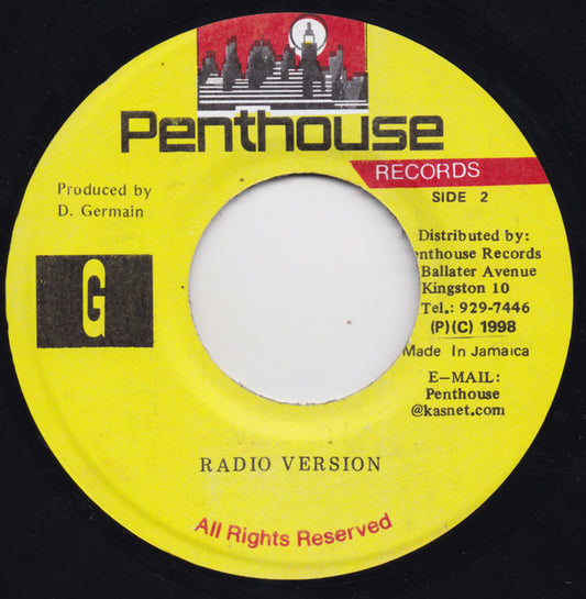 Buju Banton : Heads Roll (7")