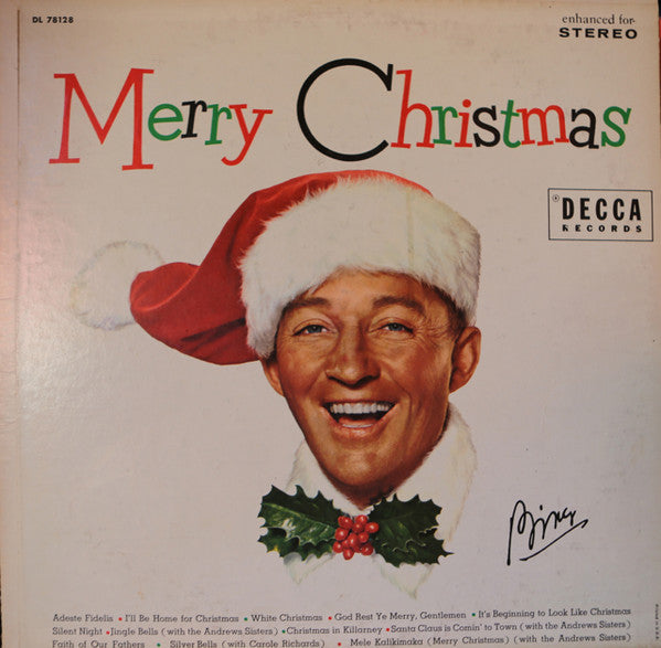 Bing Crosby : Merry Christmas (LP, Album, RE, RP)