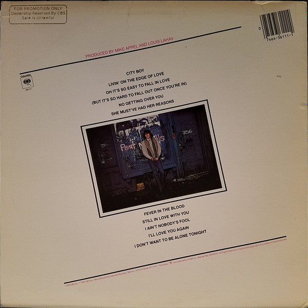 Jeff Conaway (2) : Jeff Conaway (LP, Album, Promo, Pit)