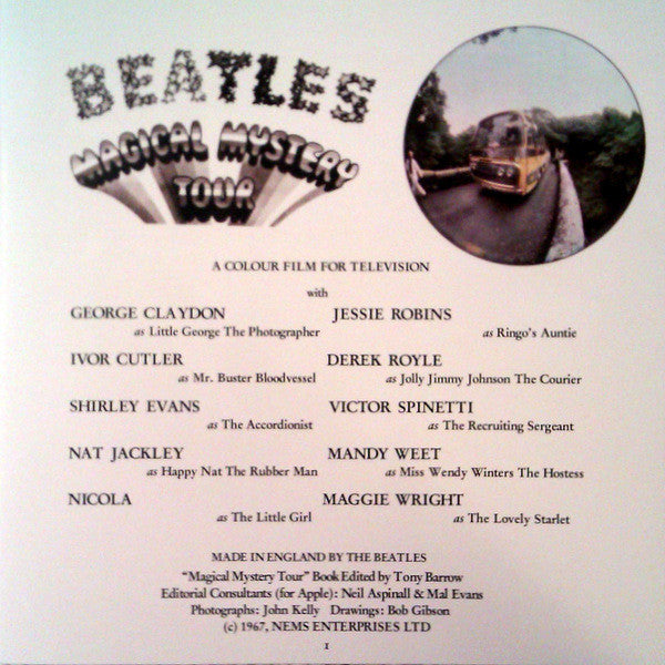 The Beatles : Magical Mystery Tour (LP, Album, RE, RM, 180)