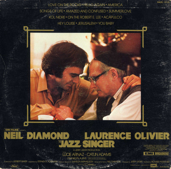 Neil Diamond : The Jazz Singer (Original Songs From The Motion Picture) (LP, Album)