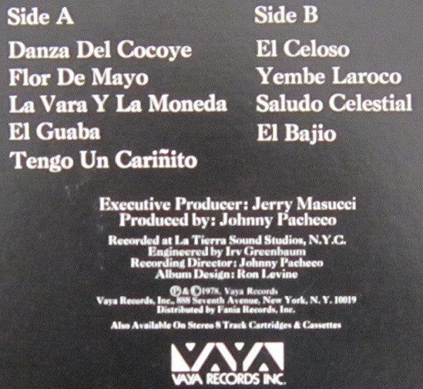 Celia Cruz - Johnny Pacheco : Eternos (LP, Album)