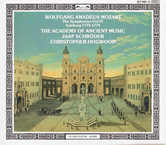 Wolfgang Amadeus Mozart - The Academy Of Ancient Music - Jaap Schröder - Christopher Hogwood : The Symphonies Vol. IV - Salzburg 1773-1775 (3xCD, Comp, RE + Box)