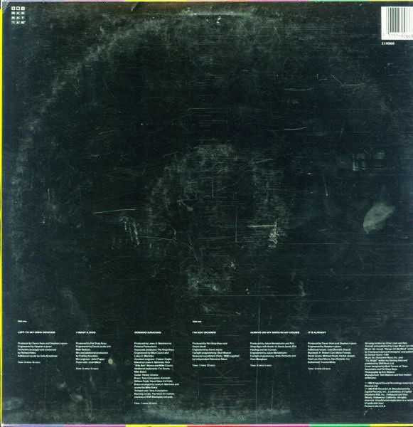 Pet Shop Boys : Introspective (LP, Album, Whi)