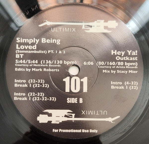 Various : Ultimix 101 (2xLP, Comp, Promo)