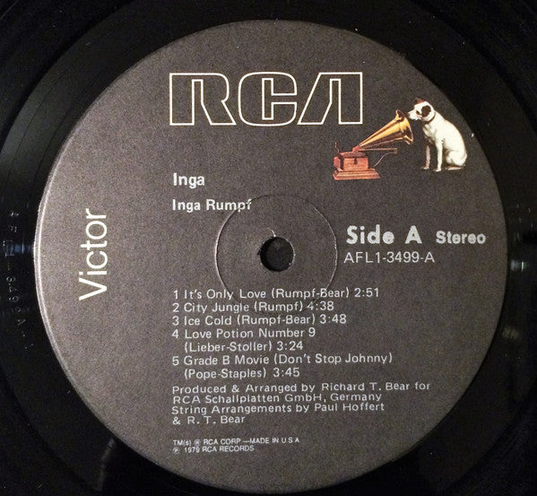 Inga Rumpf : Inga (LP, Album)
