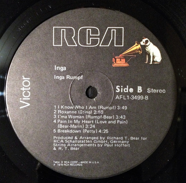 Inga Rumpf : Inga (LP, Album)