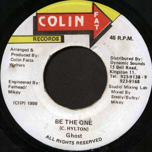 Ghost (6) : Be The One (7")