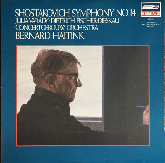 Dmitri Shostakovich - Iulia Várady, Dietrich Fischer-Dieskau, Concertgebouworkest, Bernard Haitink : Symphony No.14  (LP)