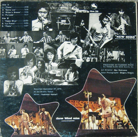 Toshiyuki Miyama & The New Herd : New Herd (LP, Album)