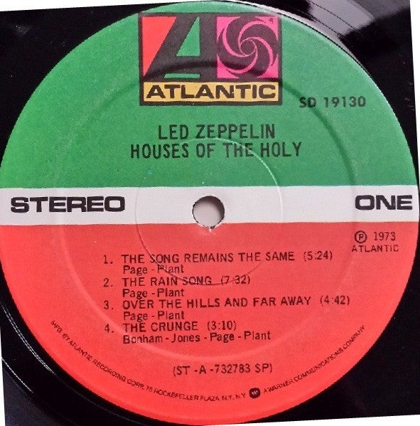 Led Zeppelin : Houses Of The Holy (LP, Album, RE)