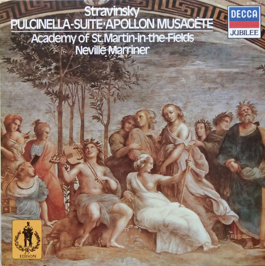 Igor Stravinsky - The Academy Of St. Martin-in-the-Fields, Sir Neville Marriner : Apollon Musagète / Pulcinella (LP, RE)