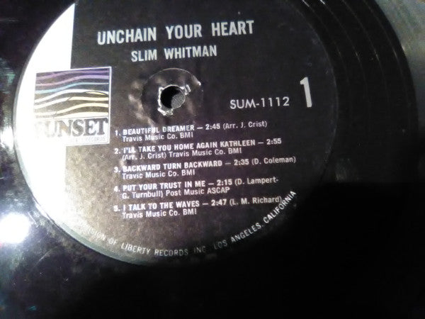 Slim Whitman : Unchain Your Heart (LP)