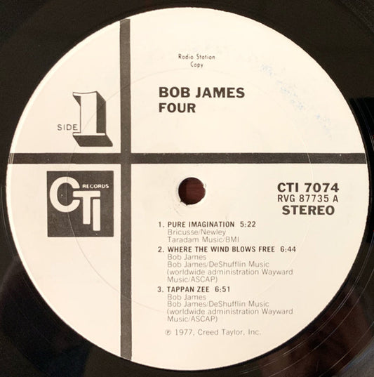 Bob James : BJ4 (LP, Album, Promo, Gat)