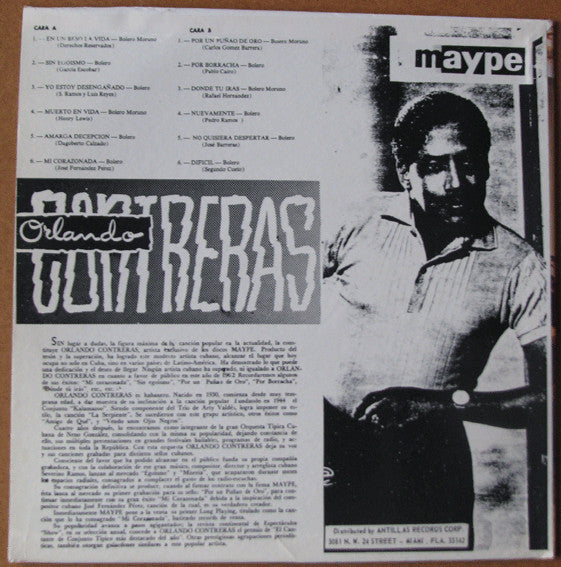 Orlando Contreras : Este Es Contreras (LP, Album)