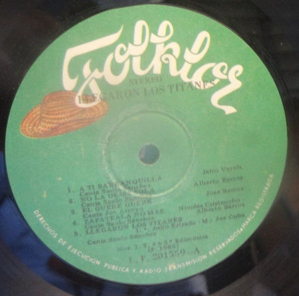 Los Titanes : Llegaron Los Titanes (LP, Album)