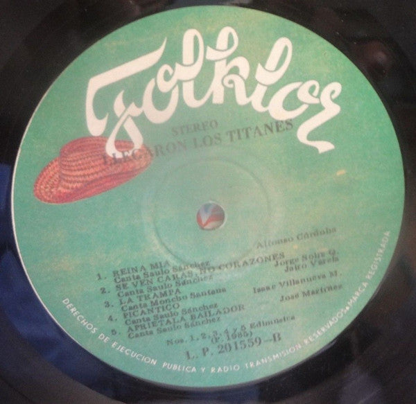 Los Titanes : Llegaron Los Titanes (LP, Album)