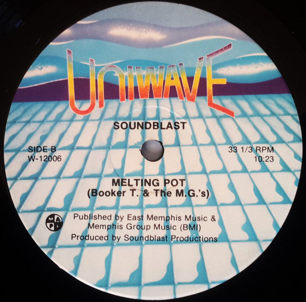 Soundblast (2) : Melting Pot (12", Maxi)