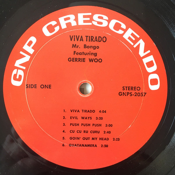 Mr. Bongo Jack Costanzo* Featuring Gerri Woo* : Viva Tirado (LP)