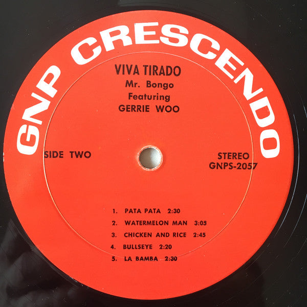 Mr. Bongo Jack Costanzo* Featuring Gerri Woo* : Viva Tirado (LP)