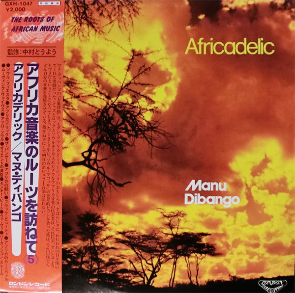 Manu Dibango : Africadelic (LP, Album, RE)
