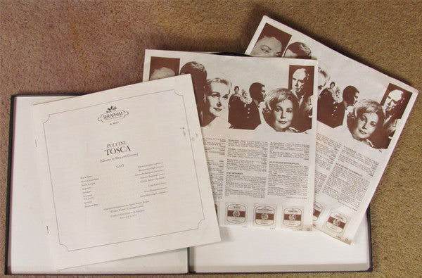 Giacomo Puccini : Maria Caniglia, Beniamino Gigli, Armando Borgioli : Tosca (2xLP, Album, Mono, RE + Box)