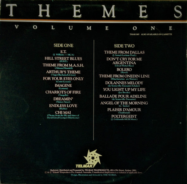 The Steve Gray Orchestra : Themes Volume One (LP)