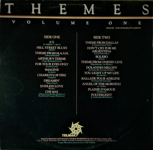 The Steve Gray Orchestra : Themes Volume One (LP)