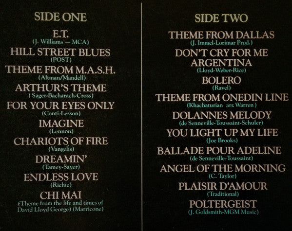 The Steve Gray Orchestra : Themes Volume One (LP)