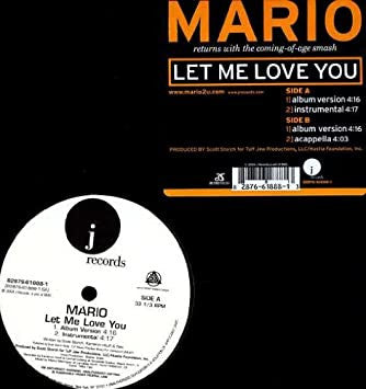 Mario : Let Me Love You (12")