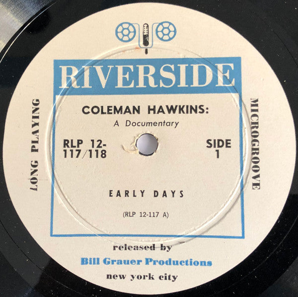 Coleman Hawkins : A Documentary (The Life And Times Of A Great Jazzman, Newly Recorded In His Own Words) (2xLP, Mono, Gat)