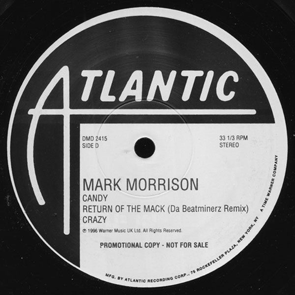 Mark Morrison : Return Of The Mack (2xLP, Album, Promo)