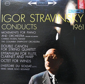 Igor Stravinsky : Conducts 1961 (LP)