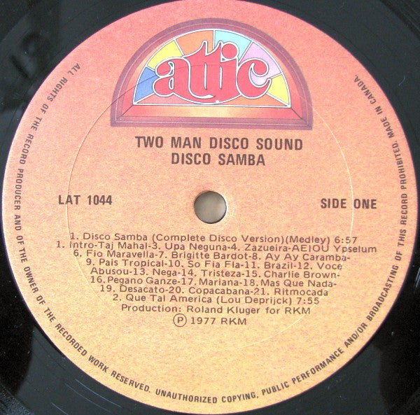 Two Man Sound : Disco Samba (LP, Album)
