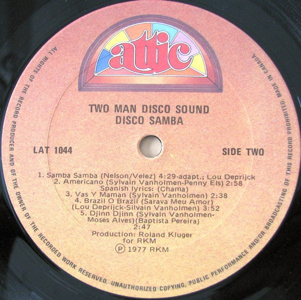 Two Man Sound : Disco Samba (LP, Album)