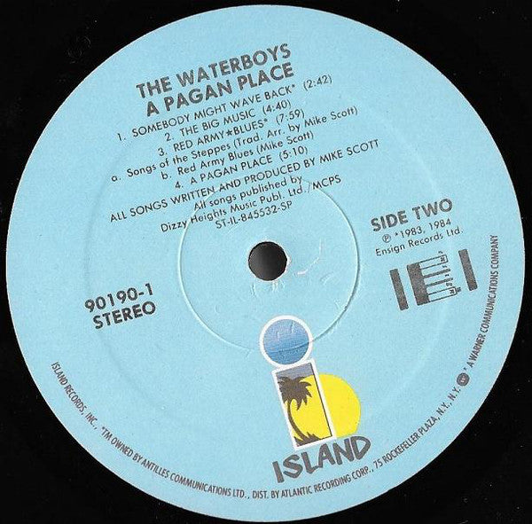 The Waterboys : A Pagan Place (LP, Album, Spe)