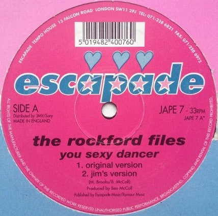 The Rockford Files : You Sexy Dancer (12")