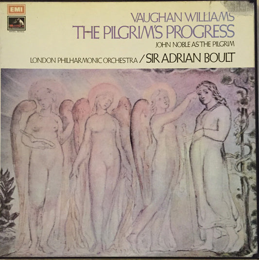 Ralph Vaughan Williams, John Noble, London Philharmonic Orchestra, Sir Adrian Boult - The Pilgrim's Progress vinyl record, 2xLP (Mint (M)) | Lulo Records